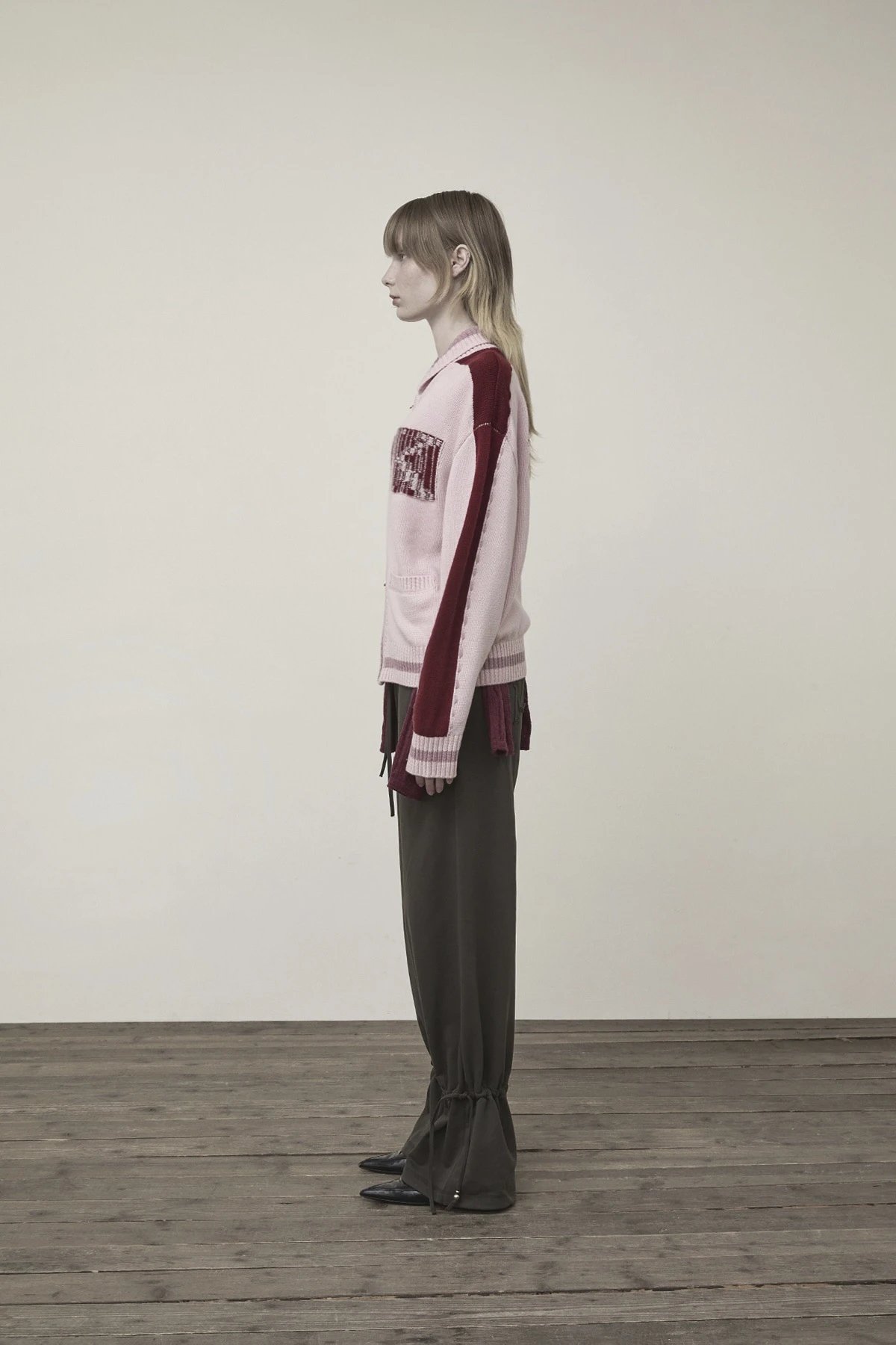 MMY Knit Track Jacket Black/White - 44