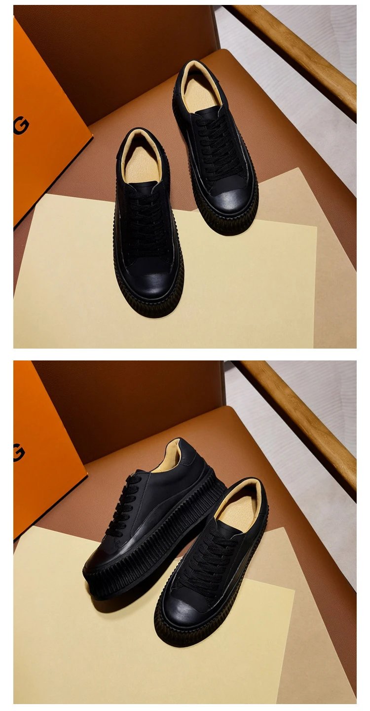 White Chunky Platform Sneakers - 65