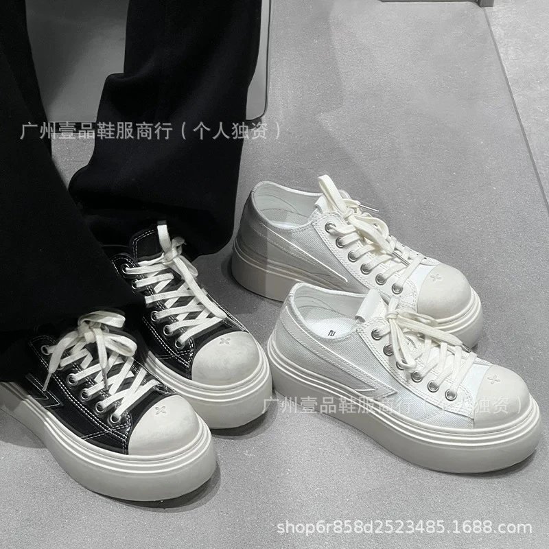 Off-White x Converse Chuck Taylor All Star Platform Black/White Chunky Sneakers - 4