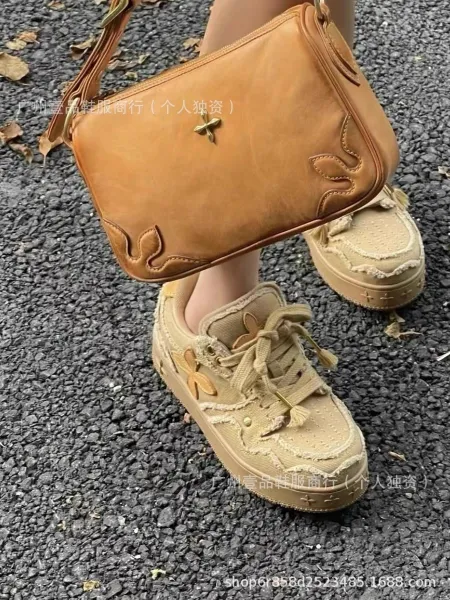 Off-White x Nike Air Force 1 Low White Sneakers - 5