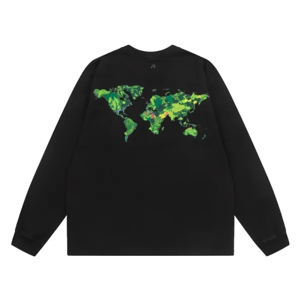 Gallery Dept. Floral Chain Long Sleeve T-Shirt Black - 14