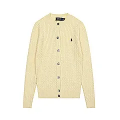 Ralph Lauren Cable Knit Cardigan Light Blue Cardigan - 37