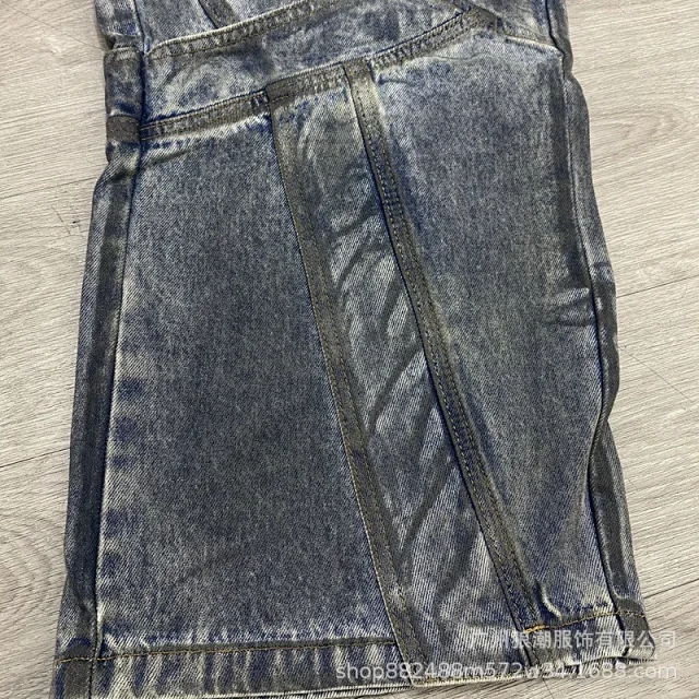 Unbranded Jeans Relaxed Straight-Leg Three-Stripe product detail image 38