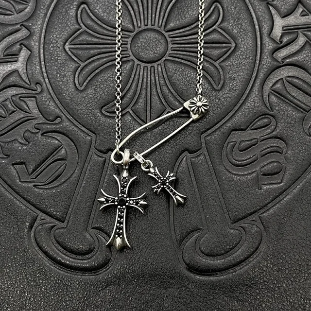 Chrome Hearts Jewelry Cross and fleur-de-lis pendant necklaces product detail image 22