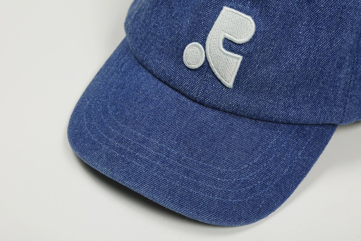 GRA Logo Embroidered Dad Hat Light Gray Baseball Cap - 6