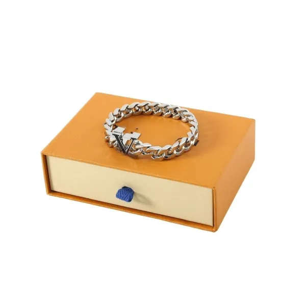 Silver Curb Chain Choker Necklace - 2