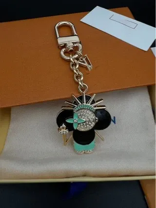 Dior Lady Dior Butterfly Keychain Multicolor Accessories - 4