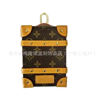 Louis Vuitton Monogram Denim Bucket Bag with Tan Leather Trim - 5