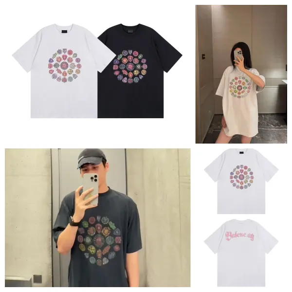 Gallery Dept. Crest Circle Print White T-Shirt - 3