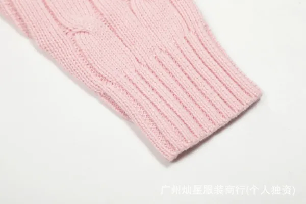 Polo Ralph Lauren Cable Knit Cardigan Pale Yellow Cardigan - 7
