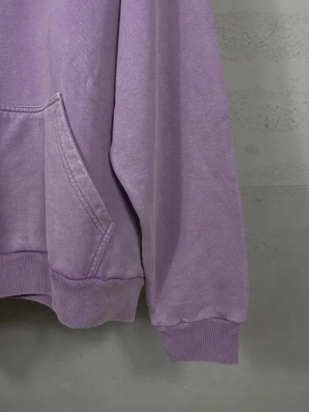 Balenciaga AG Logo Washed Blue Hoodie - 18