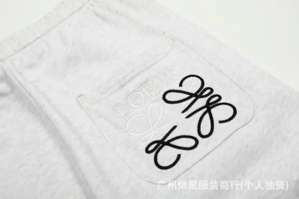 Loewe Anagram Sweatpants Gray - 8