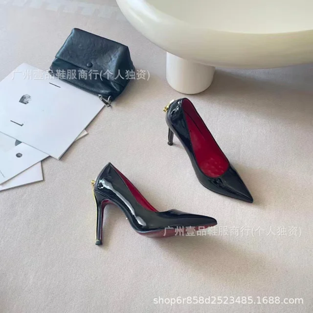 Unbranded High Heels Pointed-Toe Stiletto Pumps with Metal Sword Heel product detail image 7