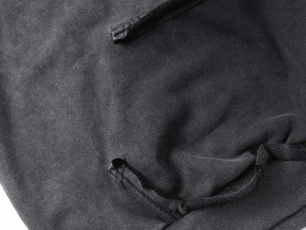 Corteiz Acid Wash C Logo Hoodie Gray - 9