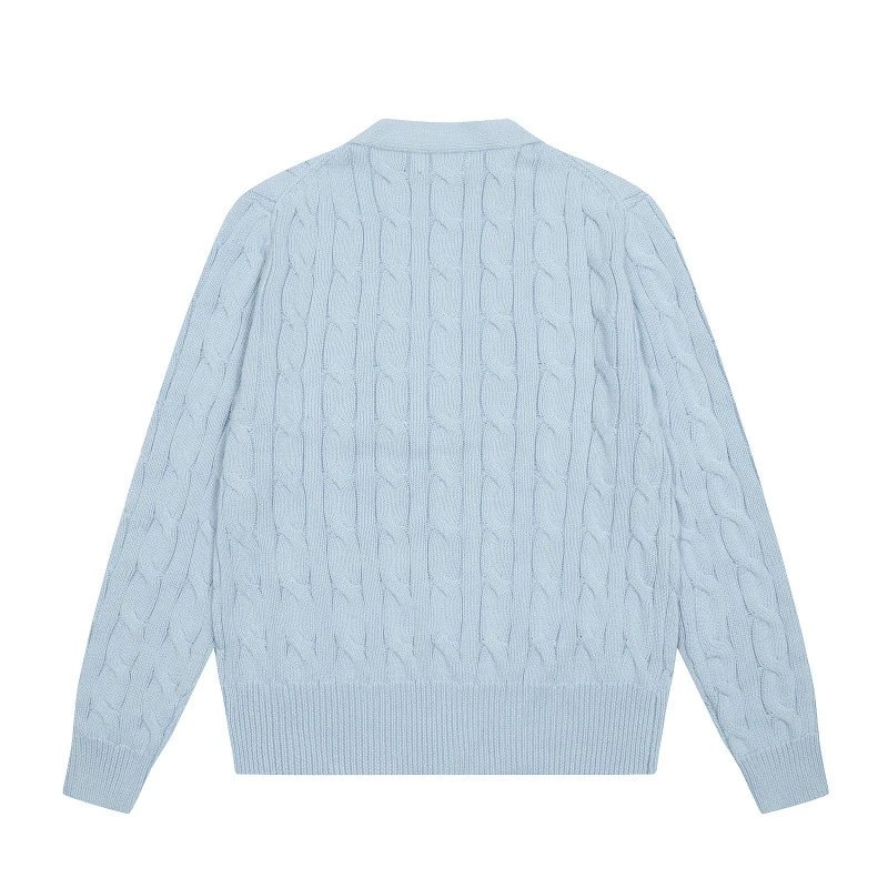 Ralph Lauren Cable Knit Cardigan Beige Sweater - 5
