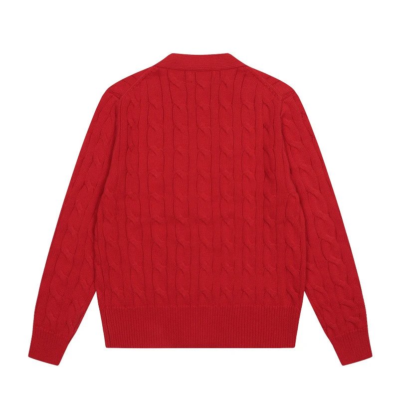 Ralph Lauren Cable Knit Cardigan Beige Sweater - 25
