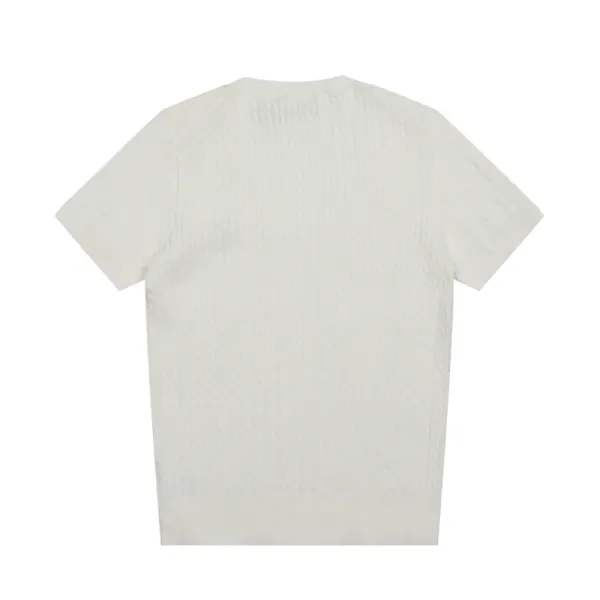 Polo Ralph Lauren Cable Knit V-Neck Sweater Black - 5
