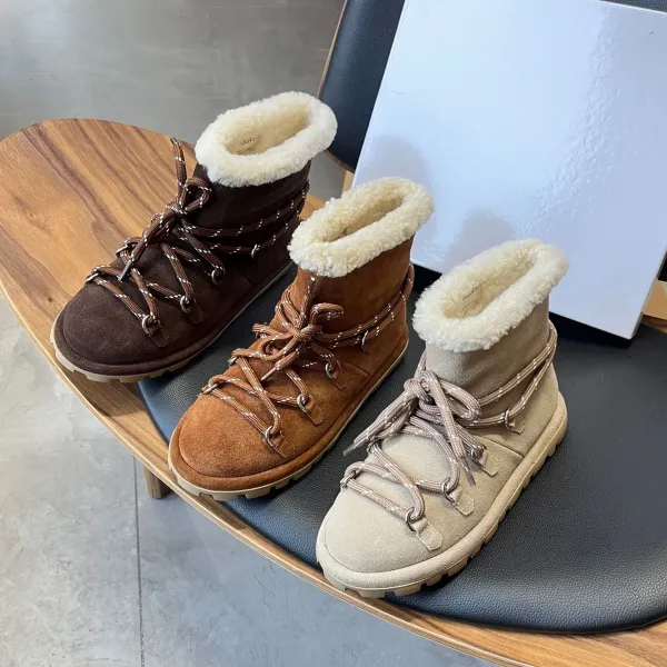 UGG Classic Mini Shearling-Lined Boot Brown - 9