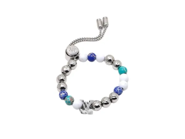 Louis Vuitton Multicolor Bead Charm Bracelet - 6