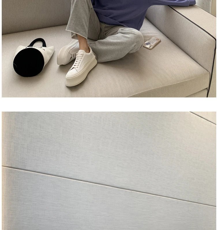 White Chunky Platform Sneakers - 42