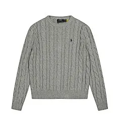 Ralph Lauren Cable Knit Sweater Red - 8