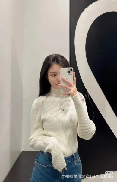 Calvin Klein CK Ribbed Turtleneck Sweater Off-White - 4