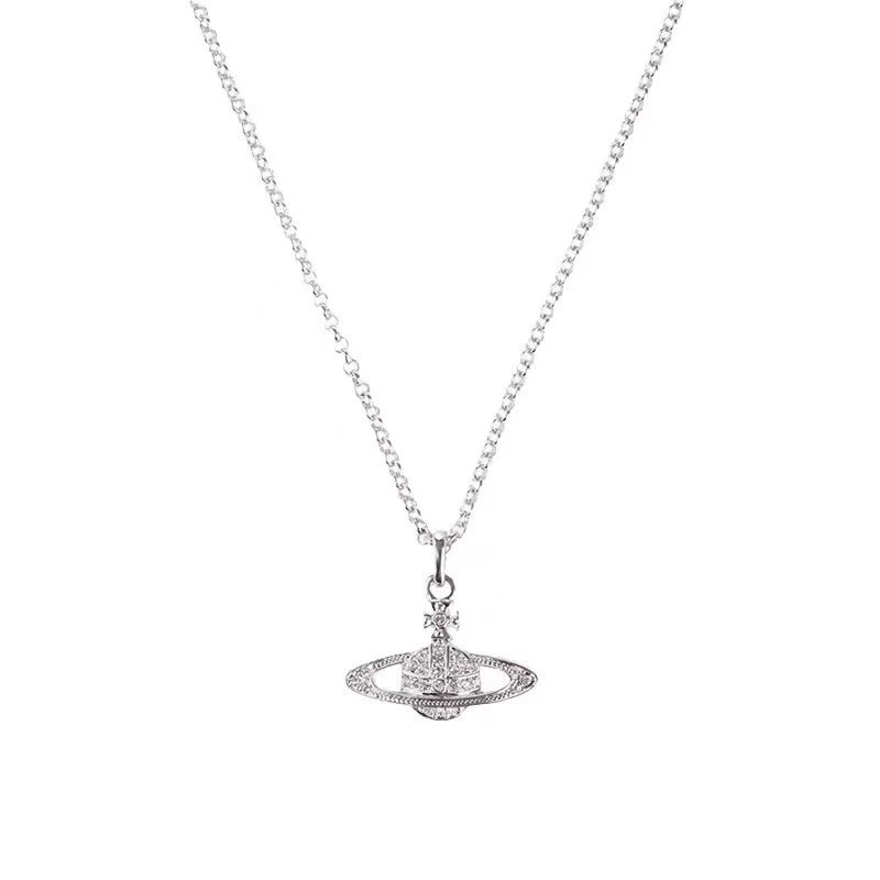 Vivienne Westwood Orb Pendant Necklace Silver