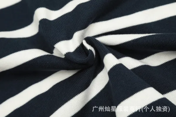 Ralph Lauren Striped Navy and White Cardigan - 30
