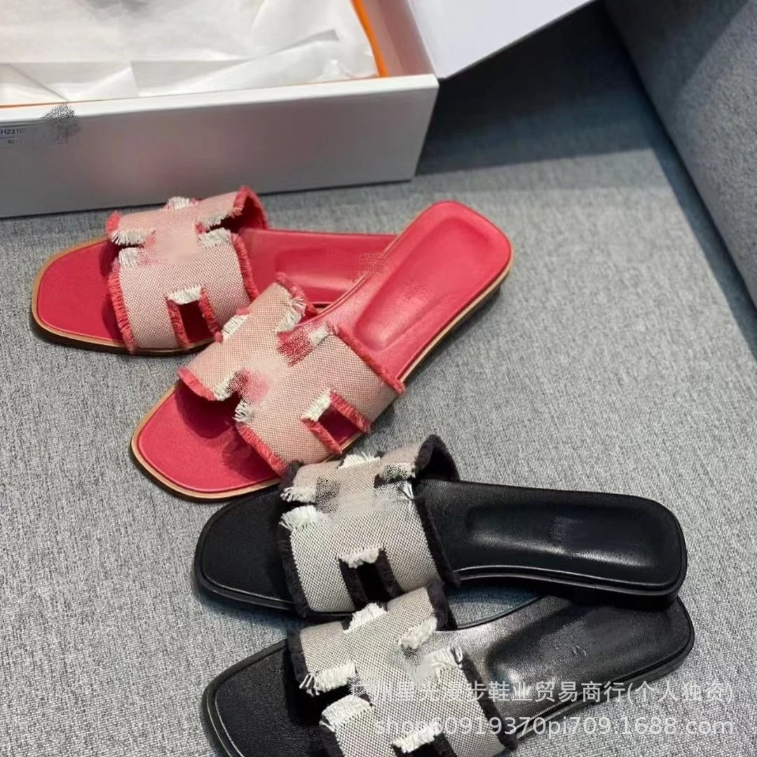 Fuzzy Slippers Women Summer