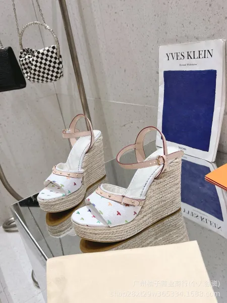 Multicolor Butterfly-Print Studded Mule Heels - 9