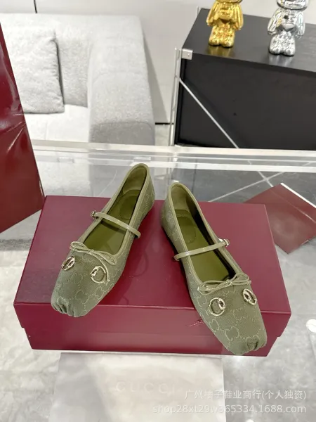 Gucci Horsebit Loafer in Olive Green GG Jacquard - 12