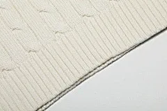 Polo Ralph Lauren Cable Knit Short-Sleeve Sweater Cream - 24
