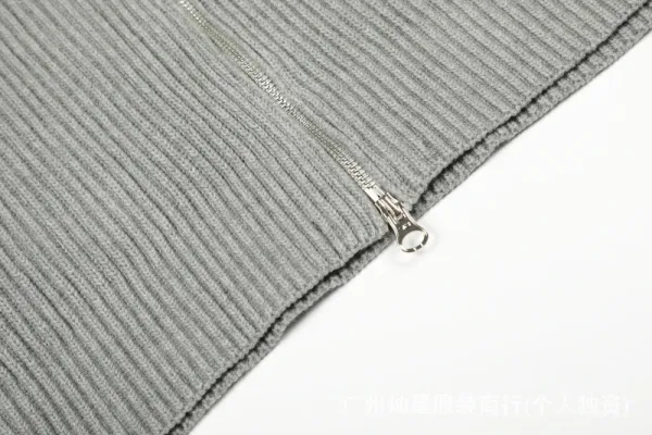 Polo Ralph Lauren Ribbed Zip-Up Sweater Navy - 15
