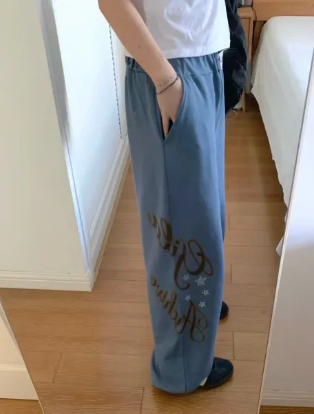 Gallery Dept. Embroidered Script Sweatpants Black - 21