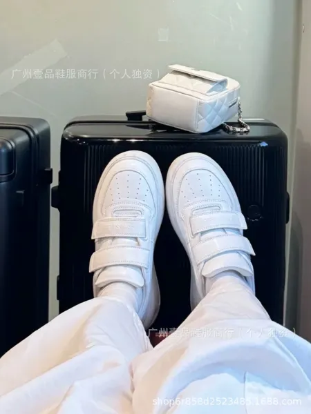 Stella McCartney Elyse Velcro White Chunky Sneakers - 3
