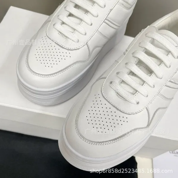 Lacoste Court Classic Pink and White Chunky Sneakers - 11