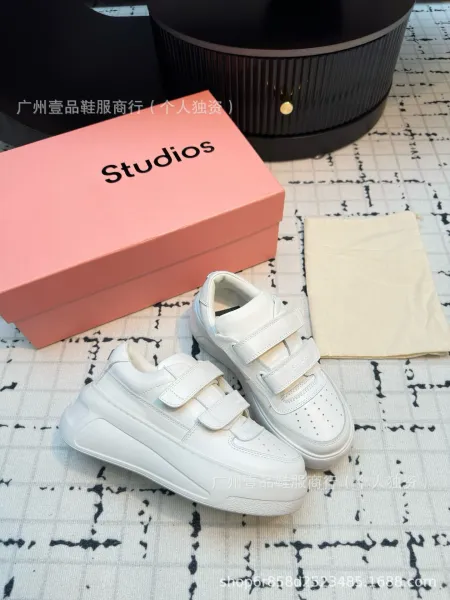 Stella McCartney Elyse Velcro White Chunky Sneakers - 22