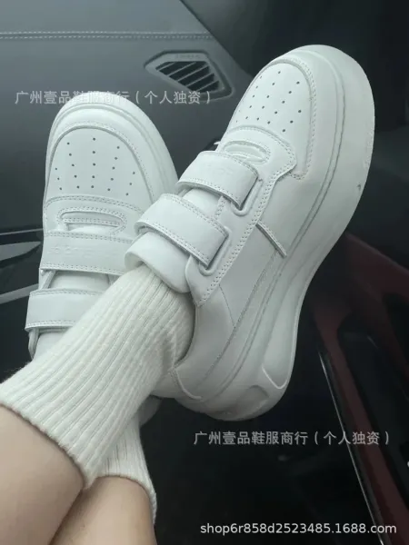 Stella McCartney Elyse Velcro White Chunky Sneakers - 2