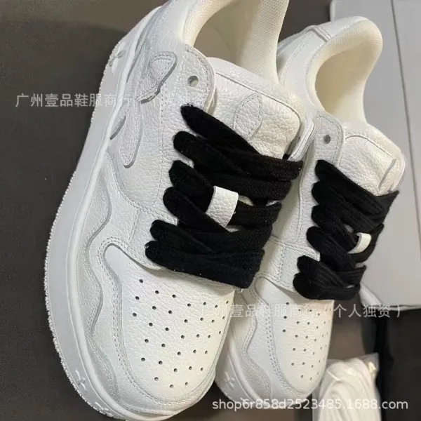 Off-White x Nike Air Force 1 Low White Sneakers - 13