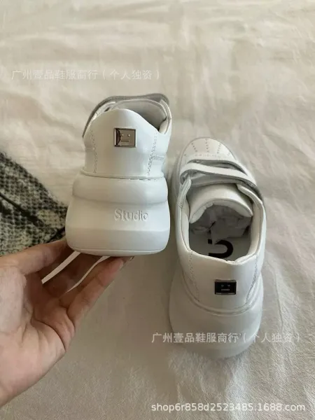 Stella McCartney Elyse Velcro White Chunky Sneakers - 14