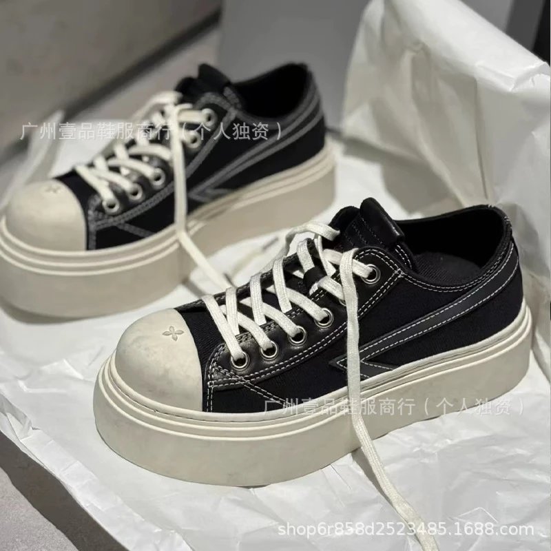 Off-White x Converse Chuck Taylor All Star Platform Black/White Chunky Sneakers - 13