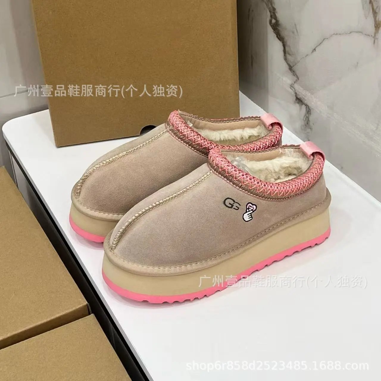 Ethnic style brown 3.5cm