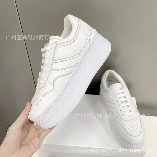Lacoste Court Classic Pink and White Chunky Sneakers - 9