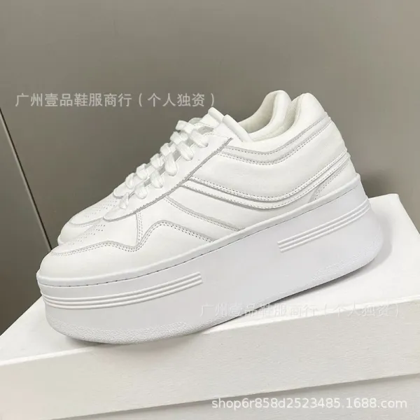 Lacoste Court Classic Pink and White Chunky Sneakers - 10