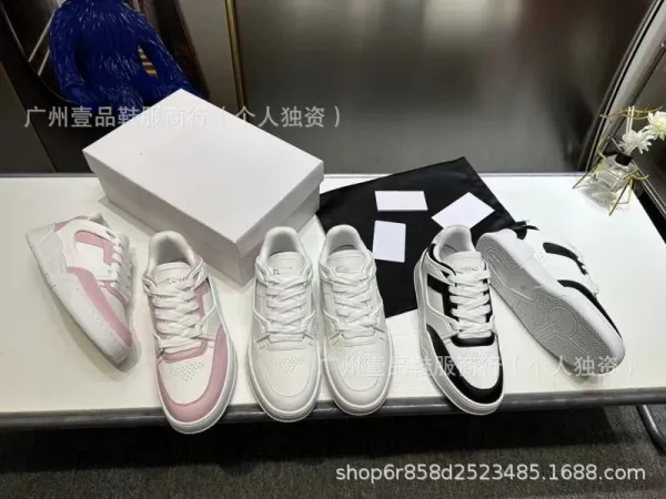 Lacoste Court Classic Pink and White Chunky Sneakers - 21