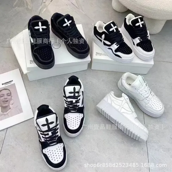 Off-White x Nike Air Force 1 Low White Sneakers - 4
