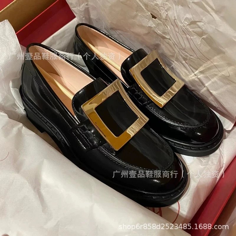 Rochas Paris Crystal-Embellished Patent Leather Loafers Black - 14