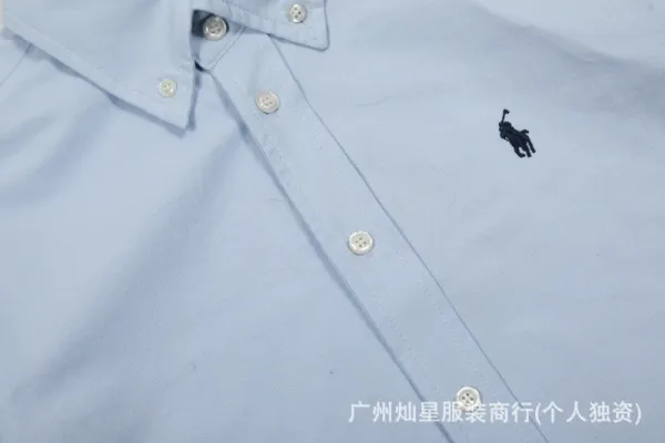 Polo Ralph Lauren Classic Fit Oxford Shirt Light Blue - 15