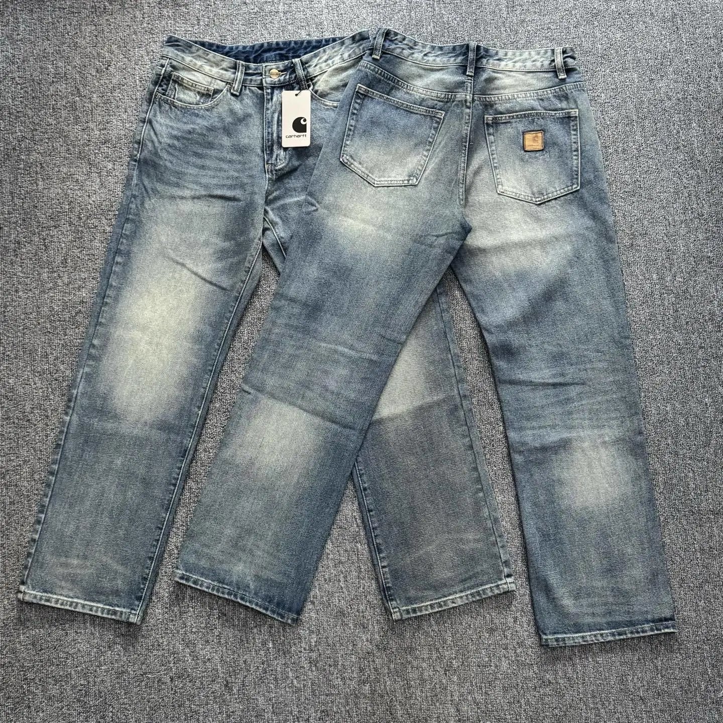 Carhartt Jeans Loose straight-leg carpenter with utility pockets — 6620