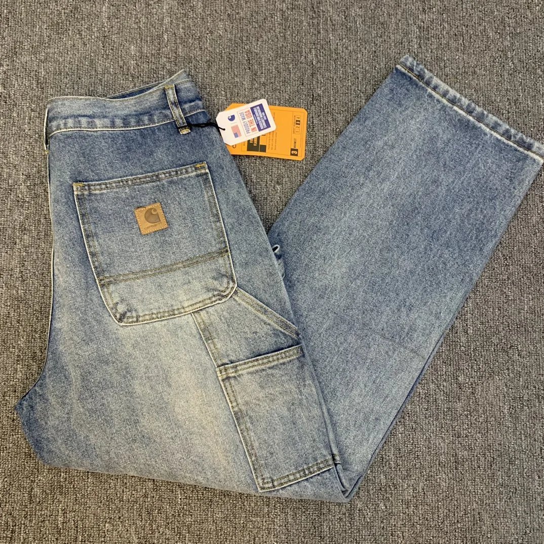 Carhartt Jeans Loose straight-leg carpenter with utility pockets — 608 Nostalgia